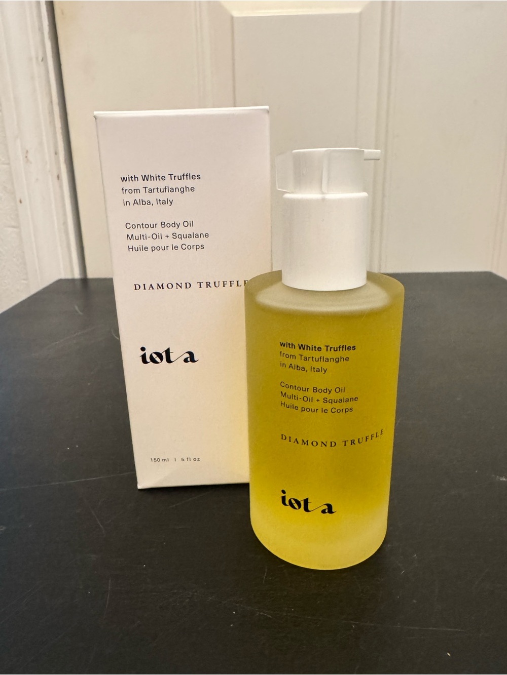 Iota Body Diamond Truffle Contour Body Oil 5oz NEW